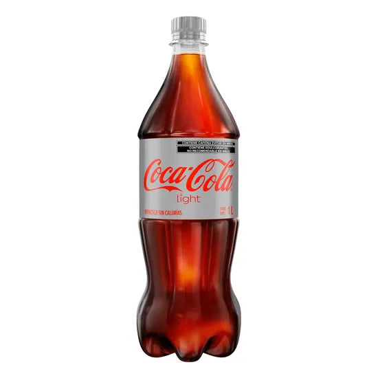 Coca-Cola Light Soft Drink Bottle - 1 L