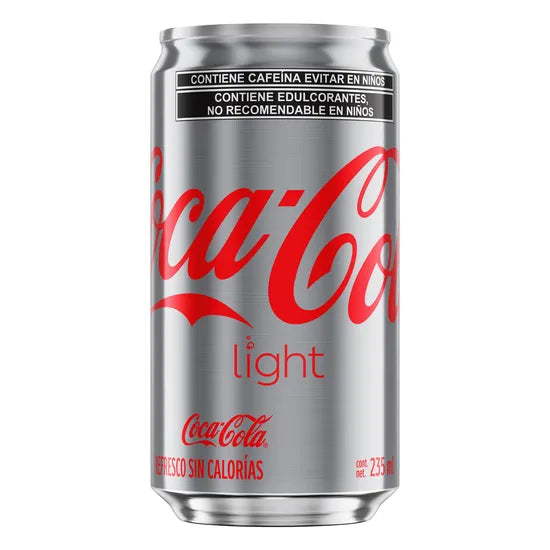 Coca-Cola Light Soft Drink Can - 235 Ml