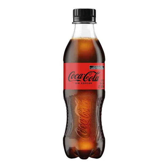 Coca-Cola Soft Drink Without Sugar Bottle - 355 Ml