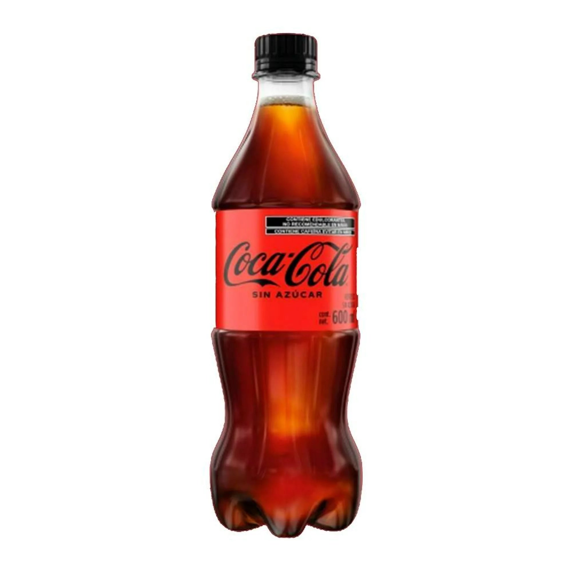 Coca-Cola Soft Drink Without Sugar Bottle - 600 Ml