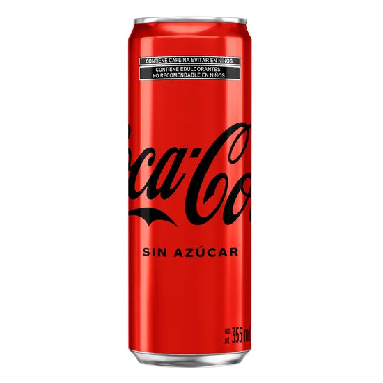 Refresco Coca-Cola Sin Azucar Lata - 355 Ml