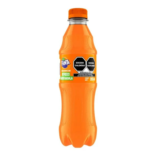 Fanta Soft Drink Bottle - 355 Ml