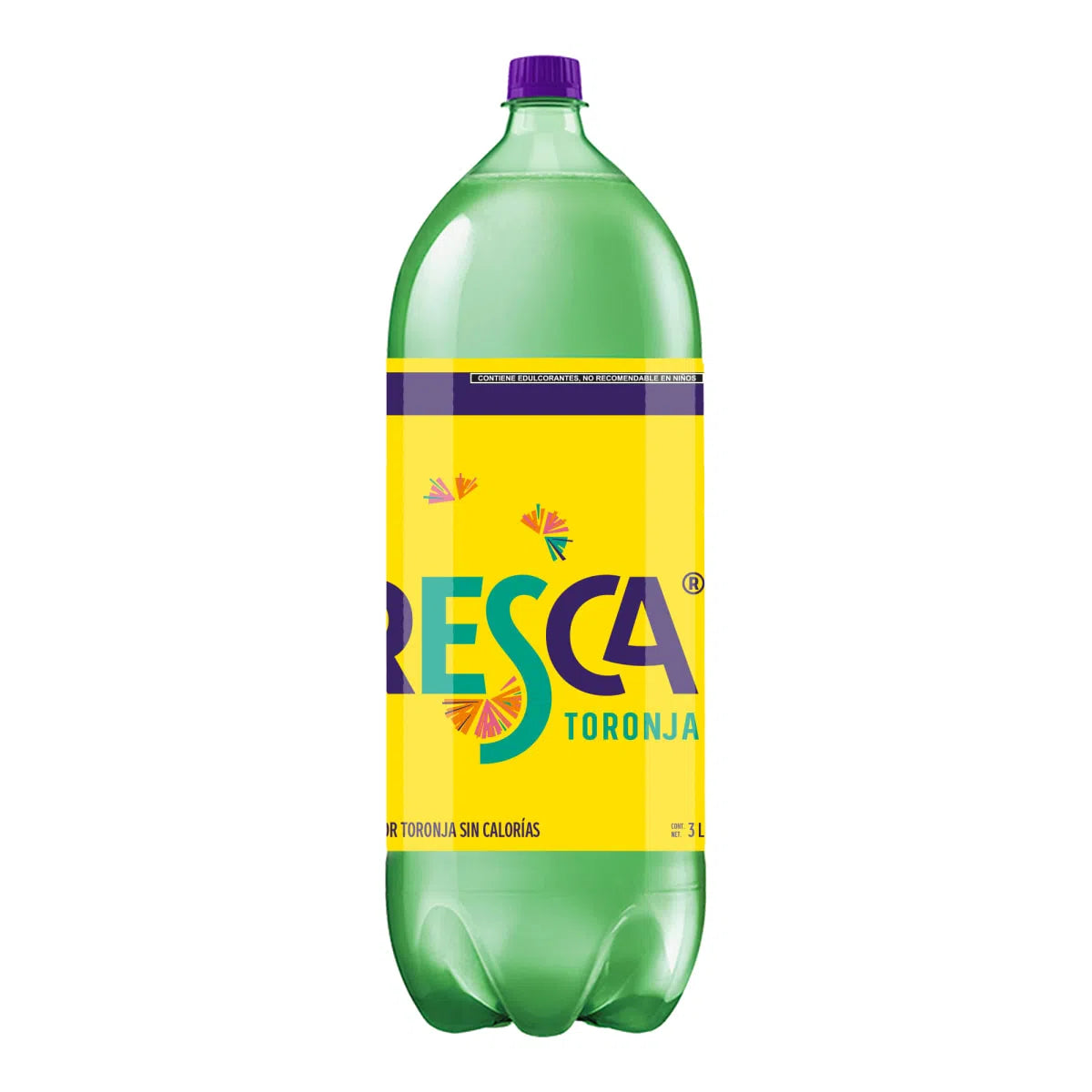 Fresh Soft Drink Without Sugar Bottle - 3 L