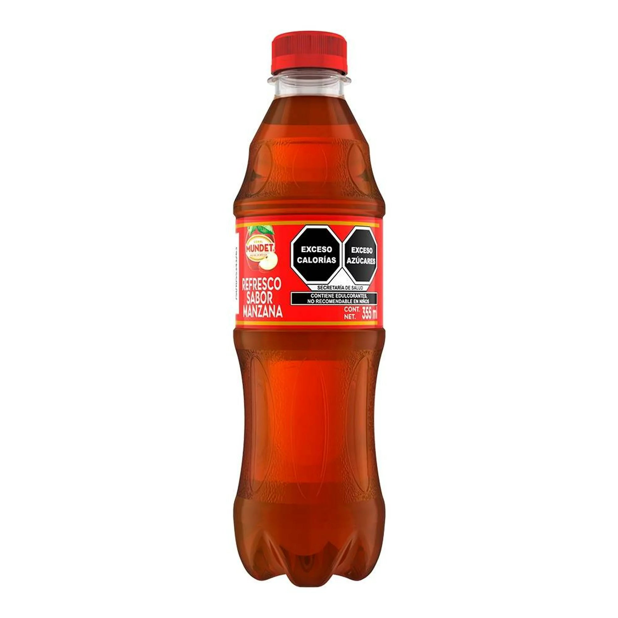 Sidral Mundet Soft Drink Bottle - 355 Ml