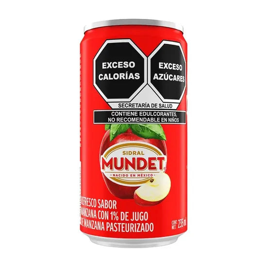 Sidral Mundet Soft Drink Can - 235 Ml