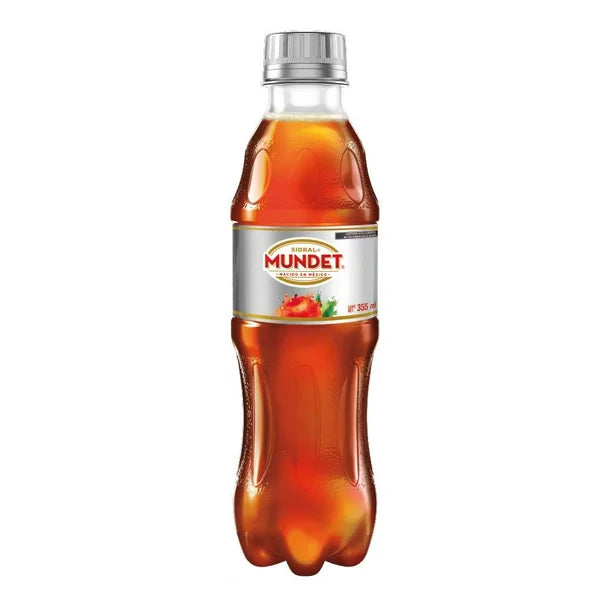 Sidral Mundet Light Soft Drink Bottle - 355 Ml