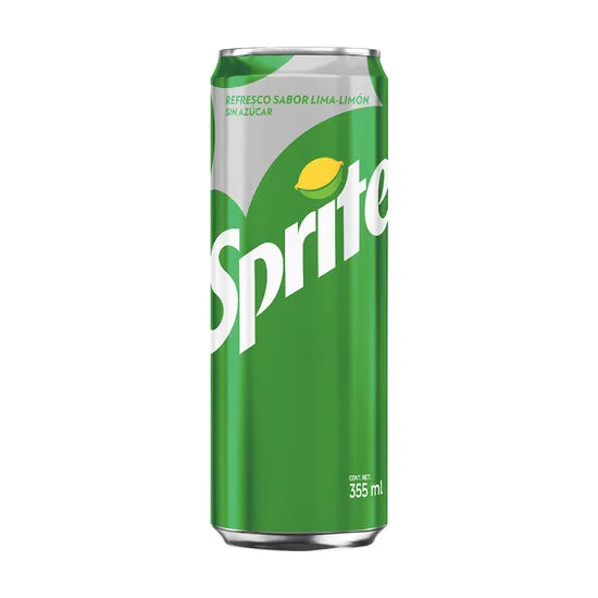 Sprite Sugar Free Soft Drink Can - 355 Ml