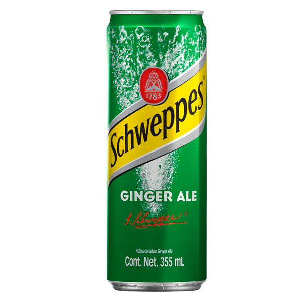 Refresco Schweppes Ginger Ale Lata - 355 Ml