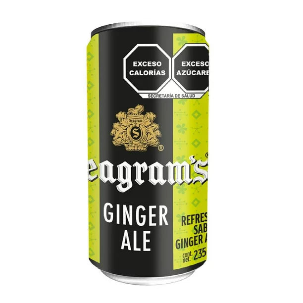 Refresco Seagram's Ginger Ale  Lata - 235 Ml