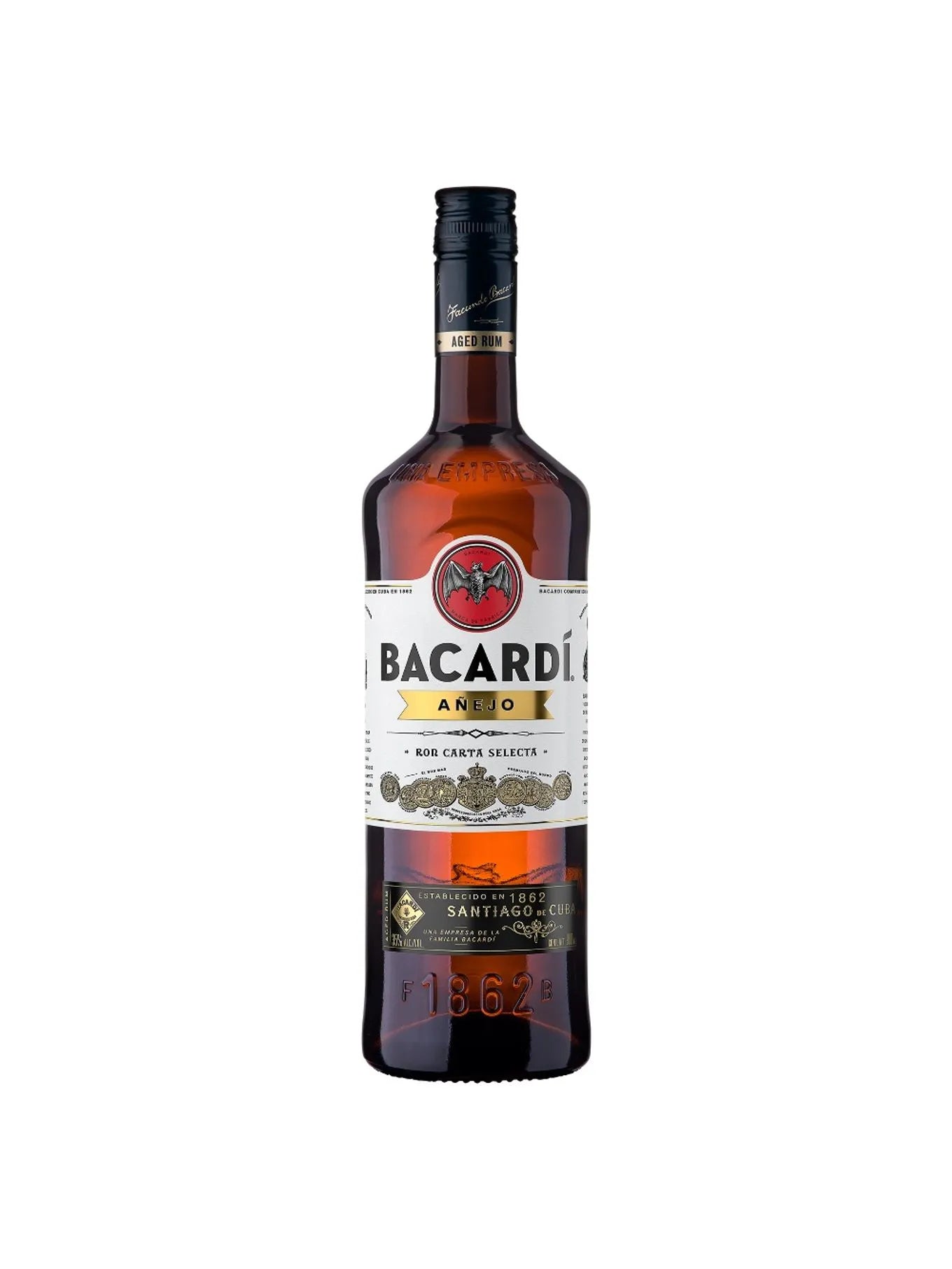 Ron Bacardi Añejo - 980 Ml