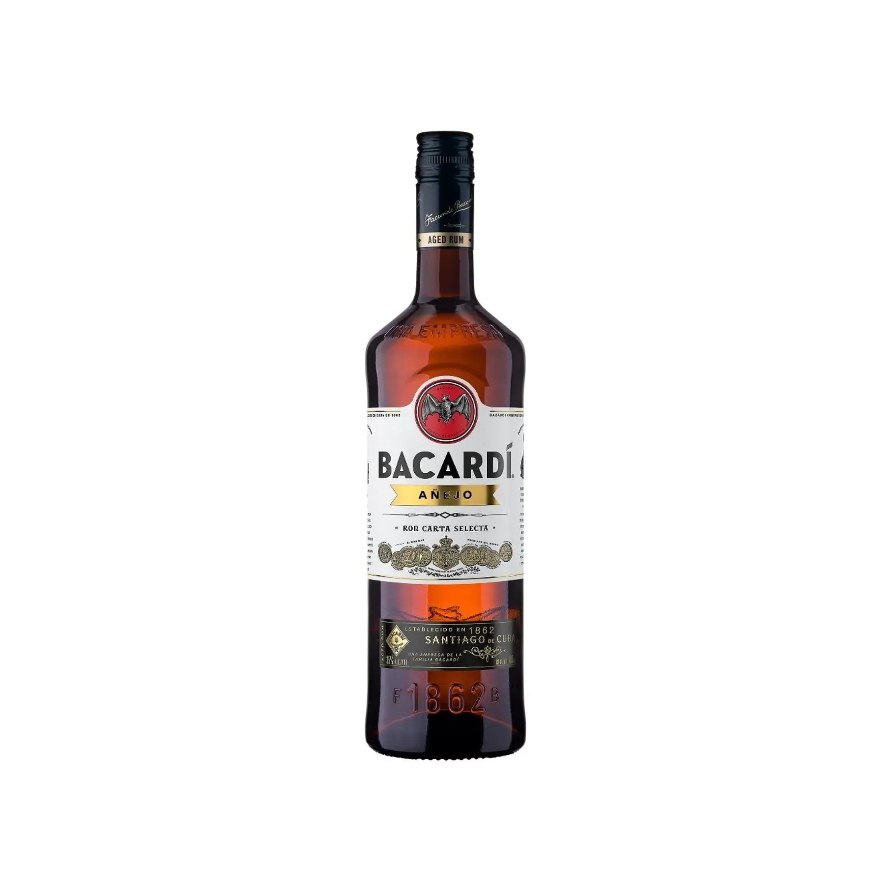 Ron Bacardi Añejo - 980 Ml