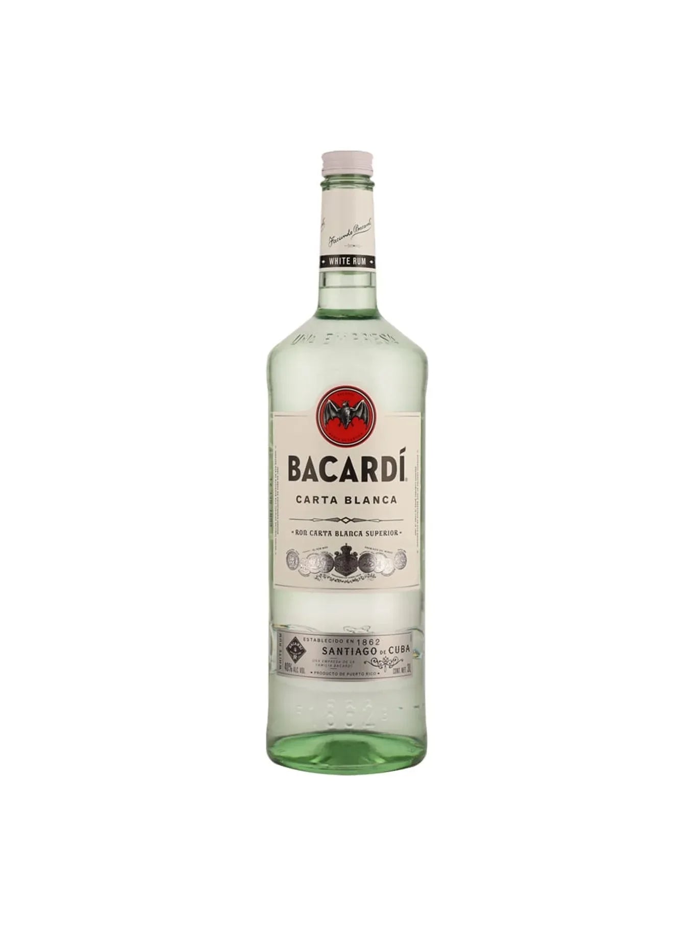 Ron Bacardi Blanco Nva Pres - 3 L