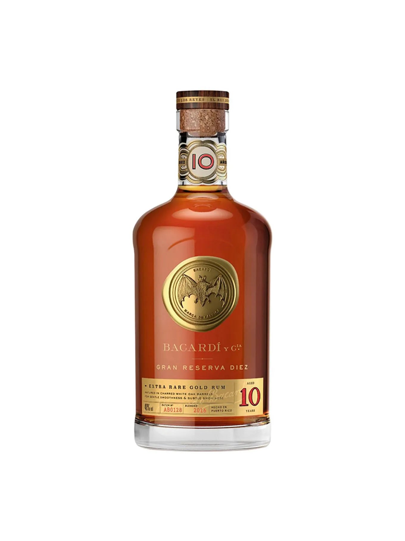 Bacardi Gran Reserva Rum 10 Years - 750 Ml