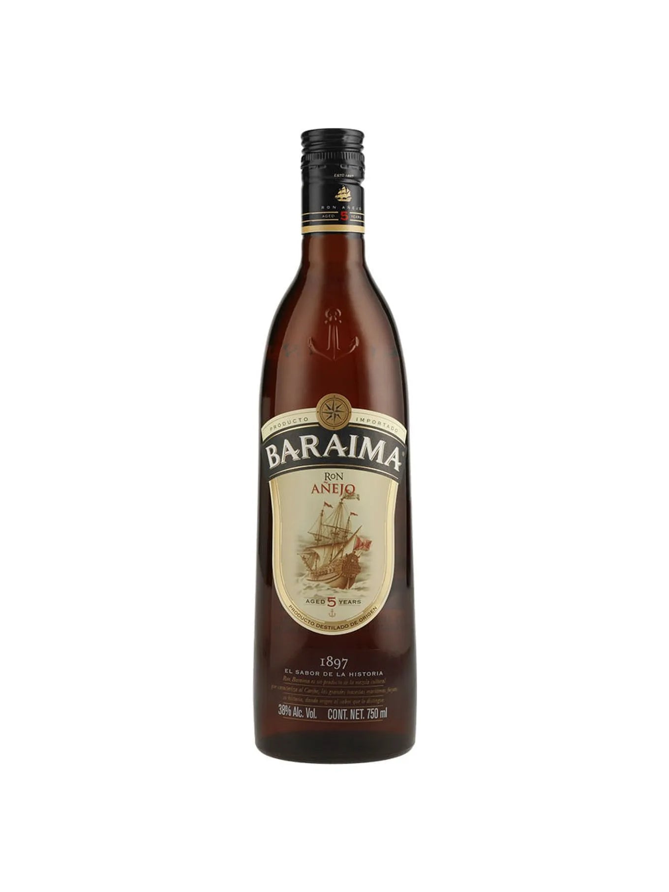 Baraima Rum Aged 5 Years - 750 Ml