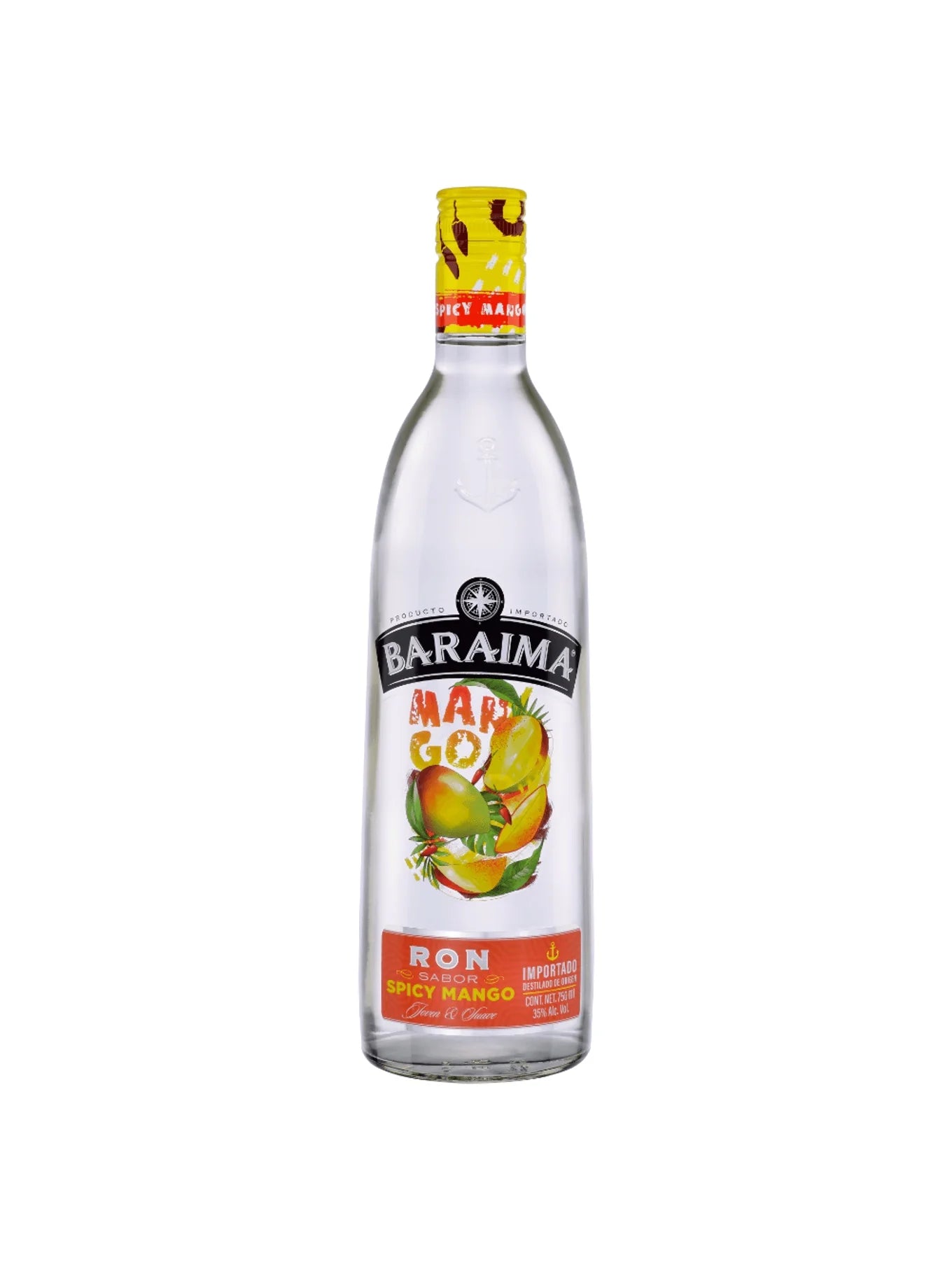 Baraima Spicy Mango Rum - 750 Ml