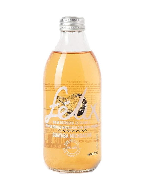 Félix Schorle Natural Soda Guava Michoacán Flavor - Bottle 355 Ml