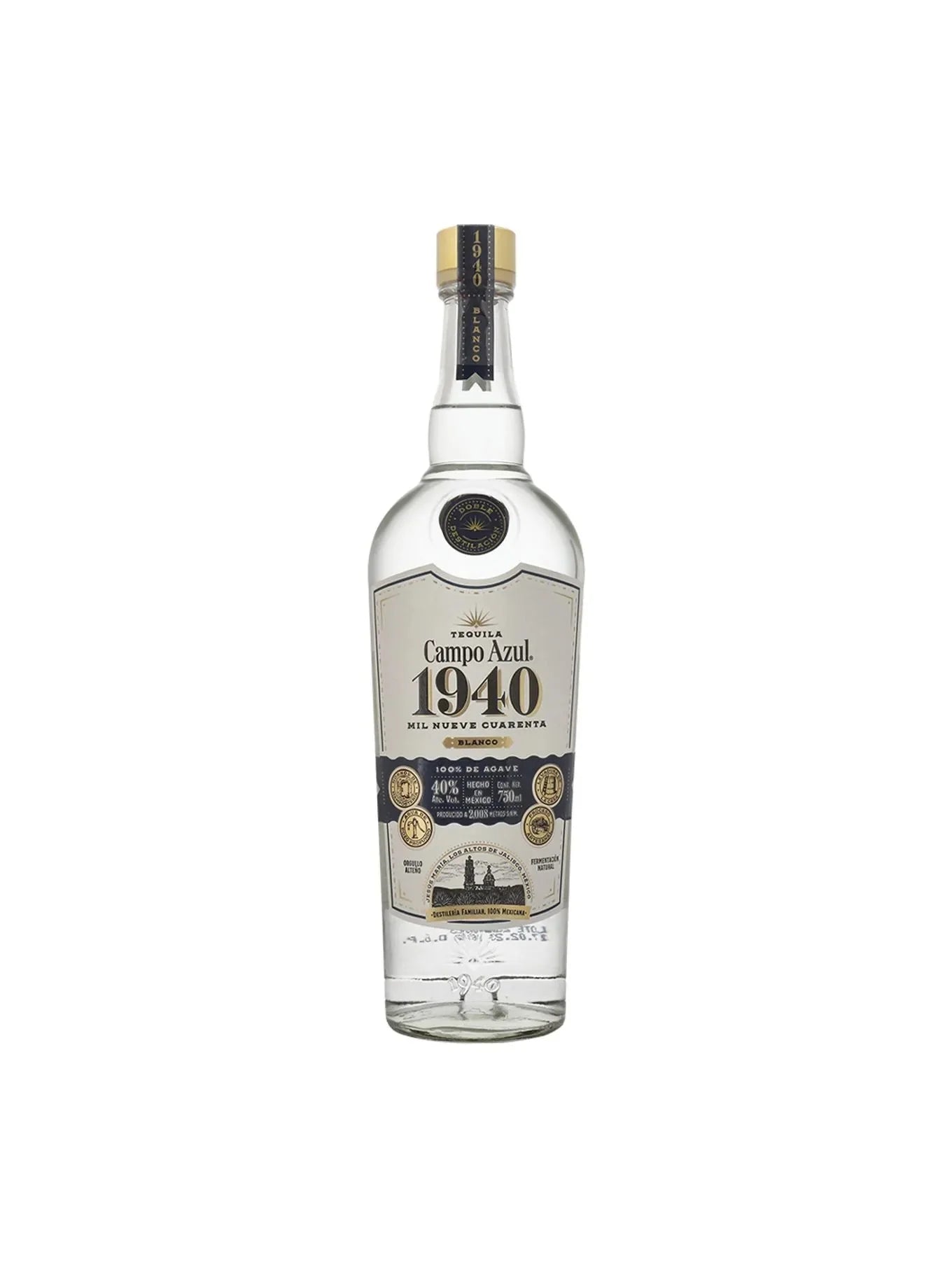 Teq. Campo Azul 1940 Blanco 100% - 750 Ml