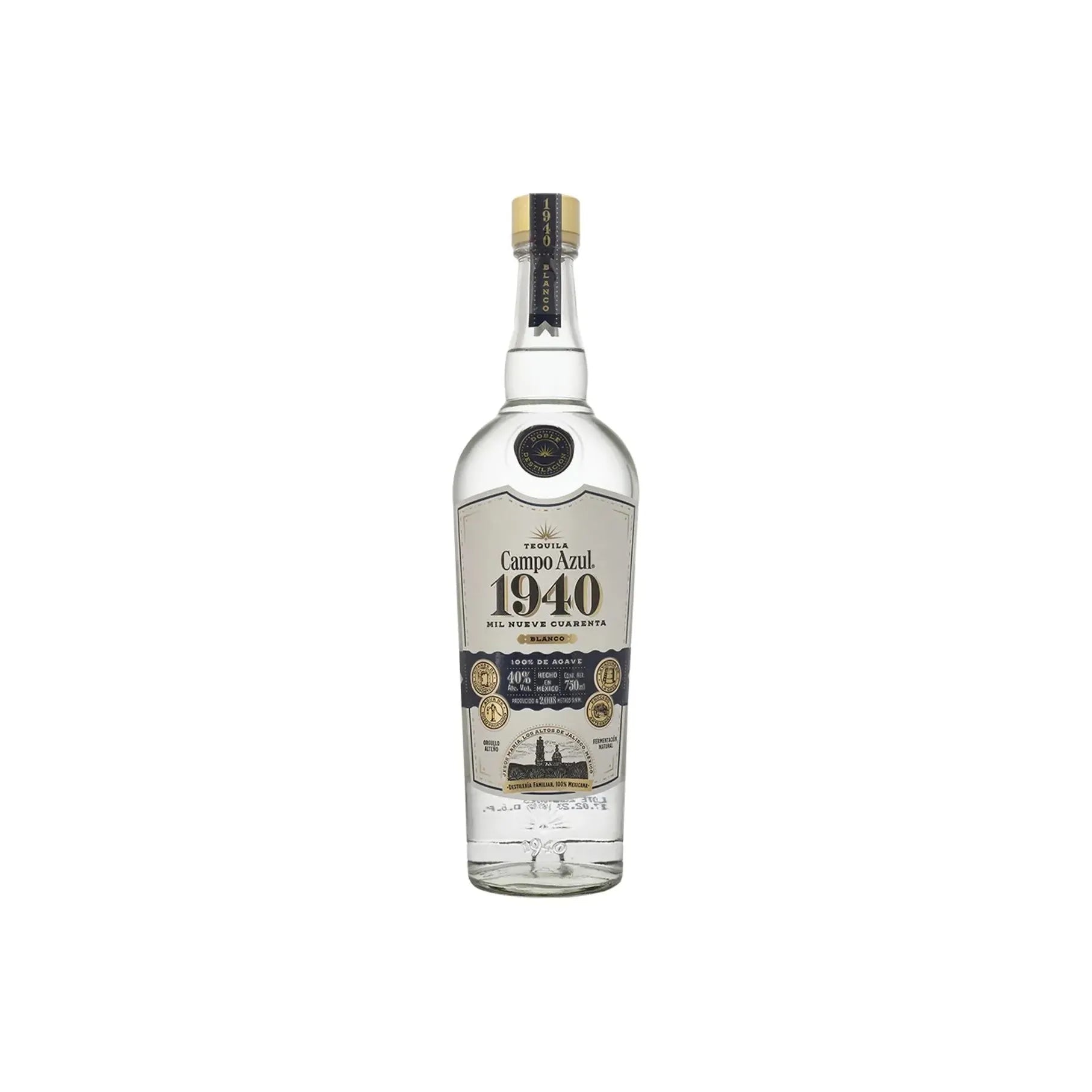 Teq. Campo Azul 1940 Blanco 100% - 750 Ml