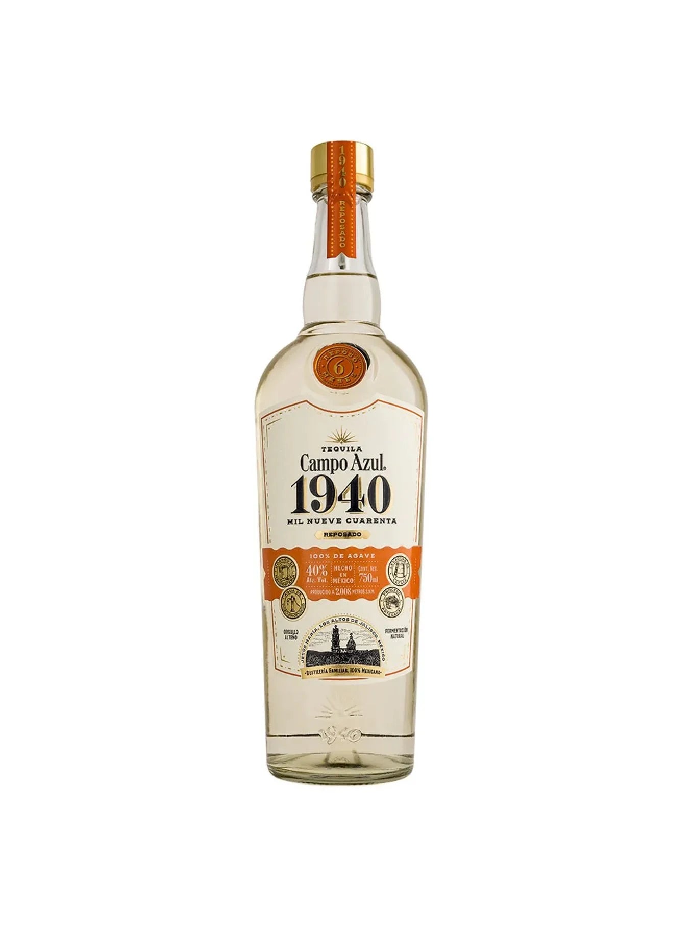 Teq. Campo Azul 1940 Rep 100% - 750 Ml