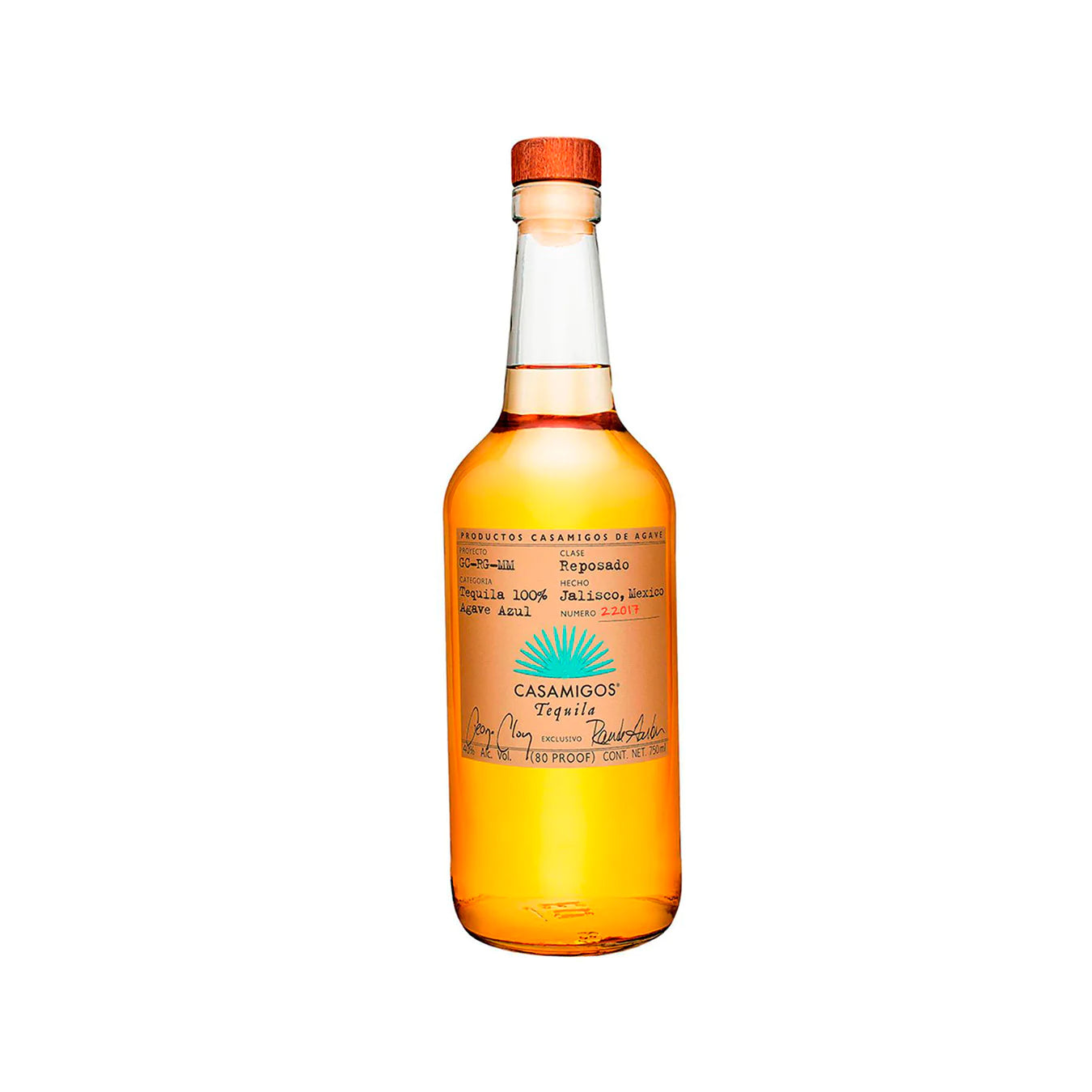 Teq. Casamigos Rep 100% - 750 Ml