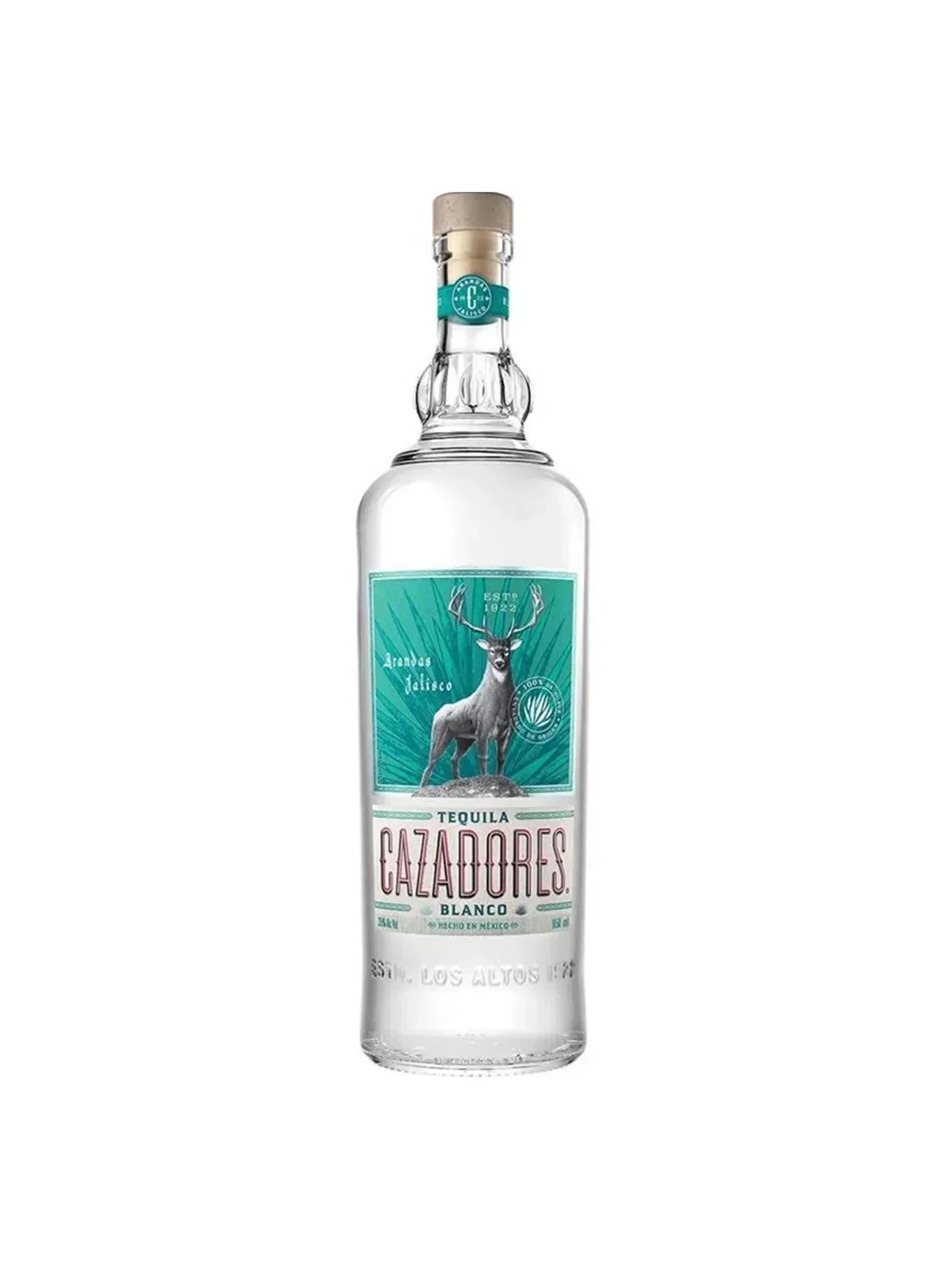 Teq. Cazadores Blanco 100% Nva Pres - 950 Ml