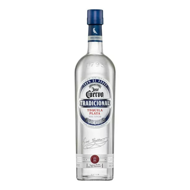 Teq. Cuervo Tradicional Plata 100% - 695 Ml