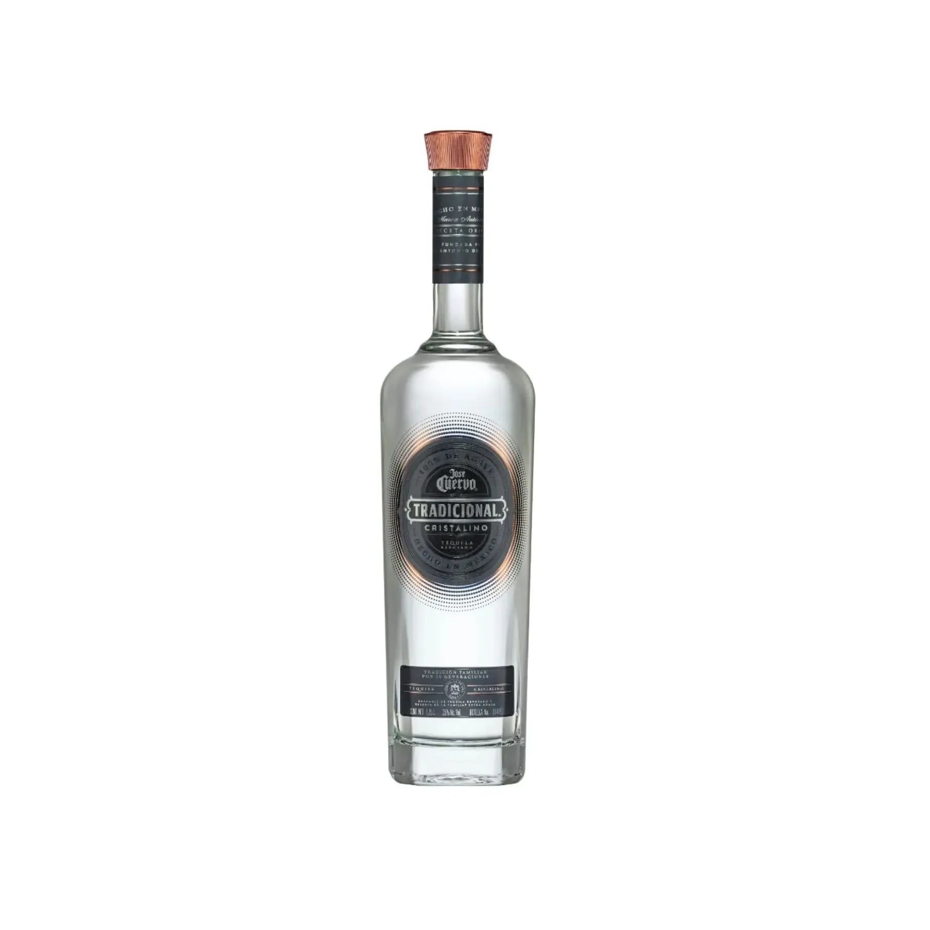 Teq. Cuervo Tradicional Rep Cristalino 100% - 1.75 L
