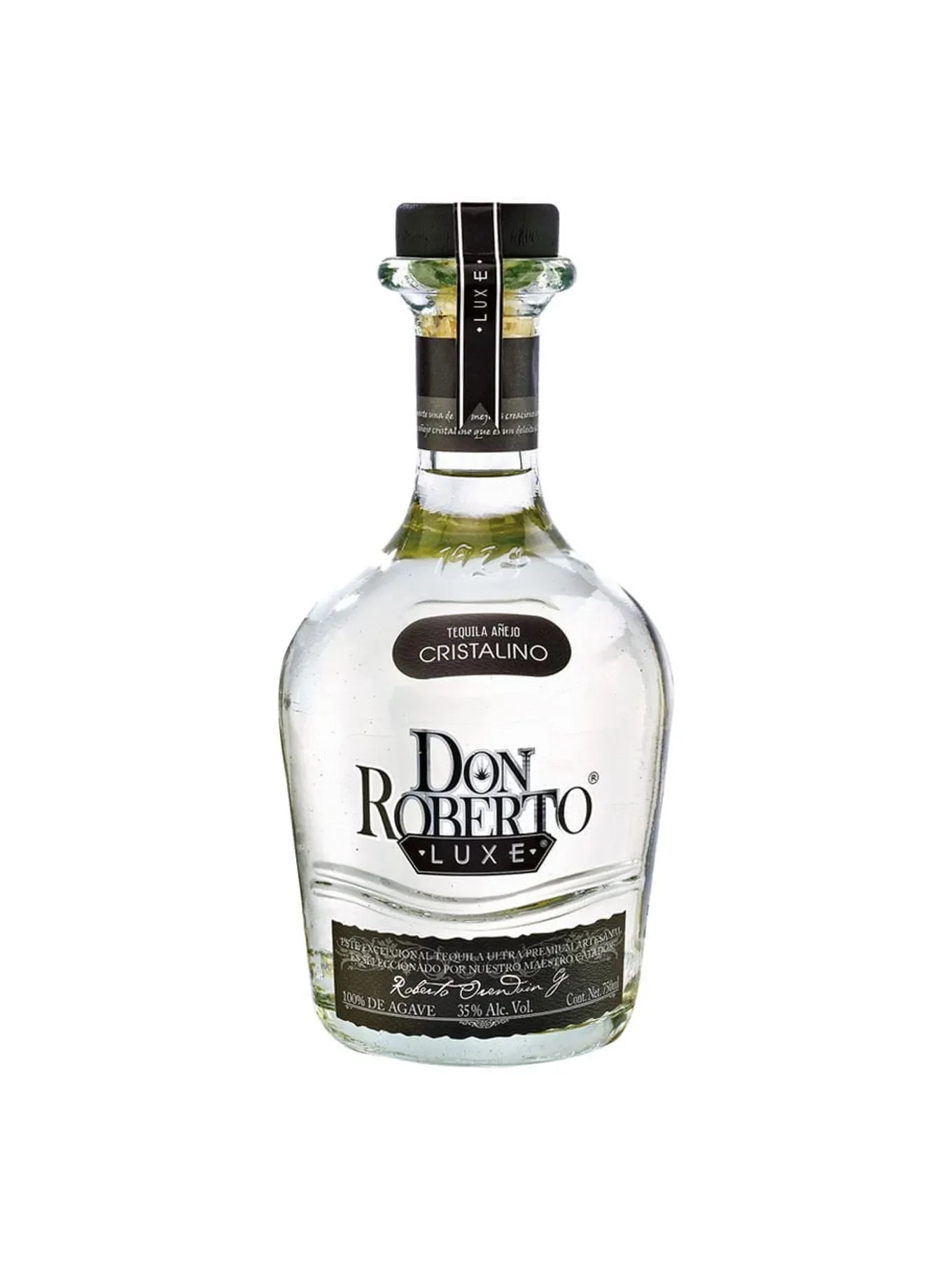 Teq. Don Roberto Luxe Añejo Cristalino 100% - 750 Ml