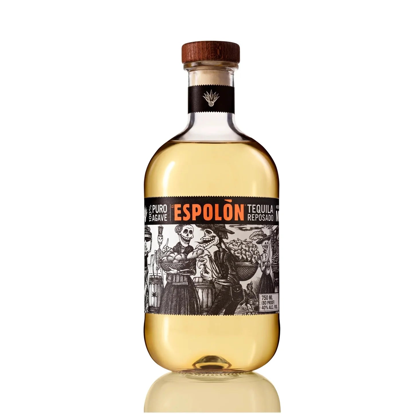 Teq. El Espolon Rep 100% - 750 Ml