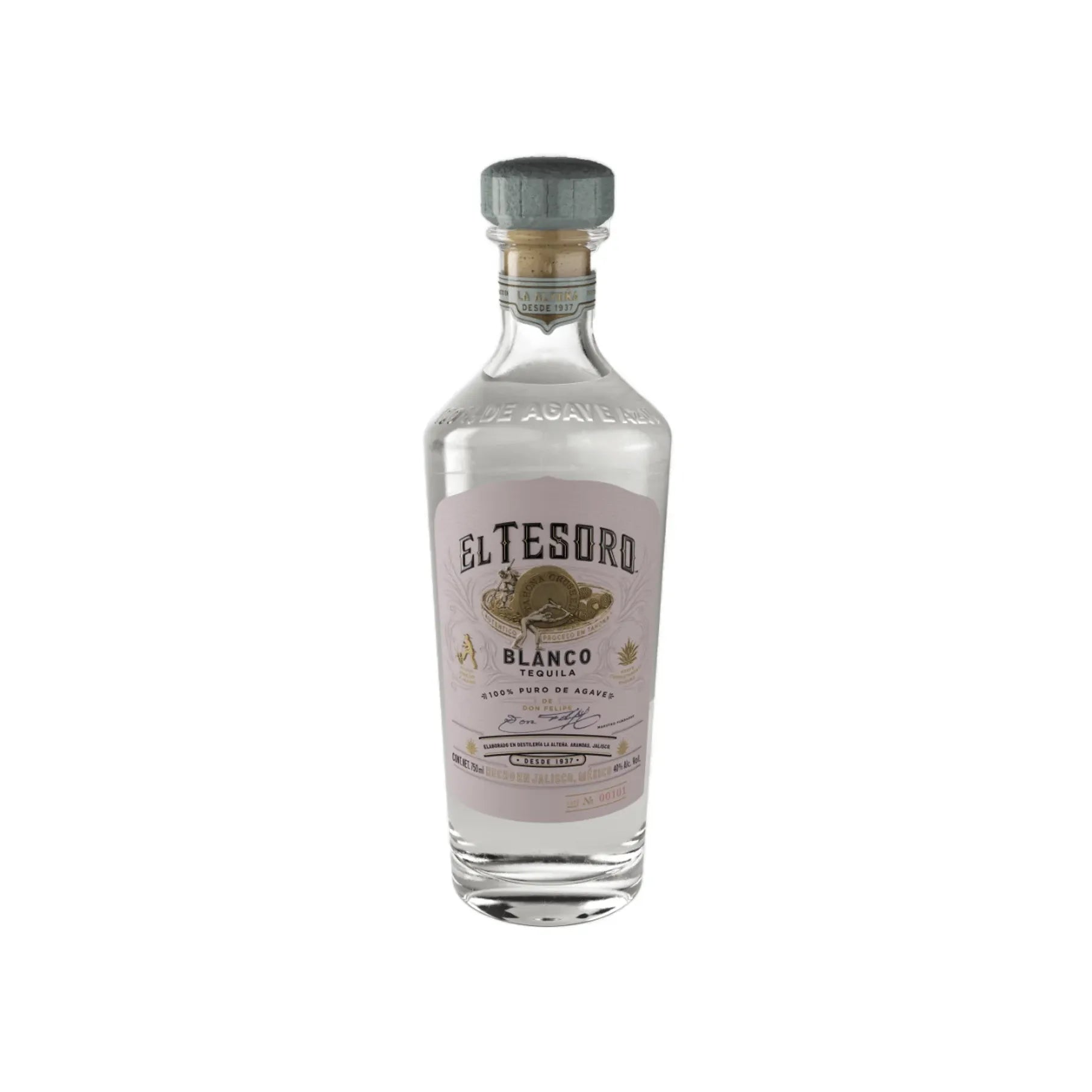 Teq. El Tesoro Blanco 100% - 750 Ml