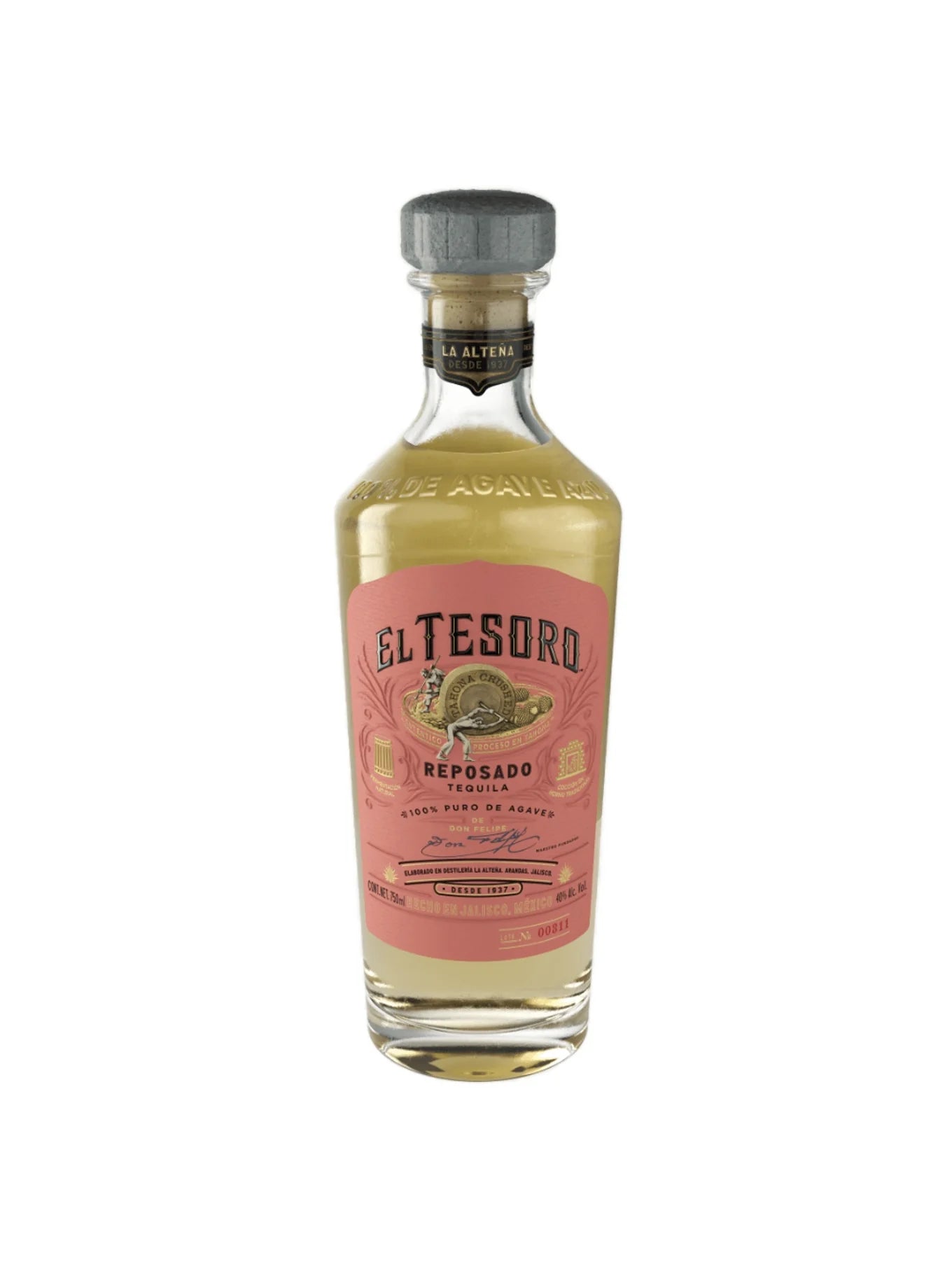 Teq. El Tesoro Rep 100% - 750 Ml