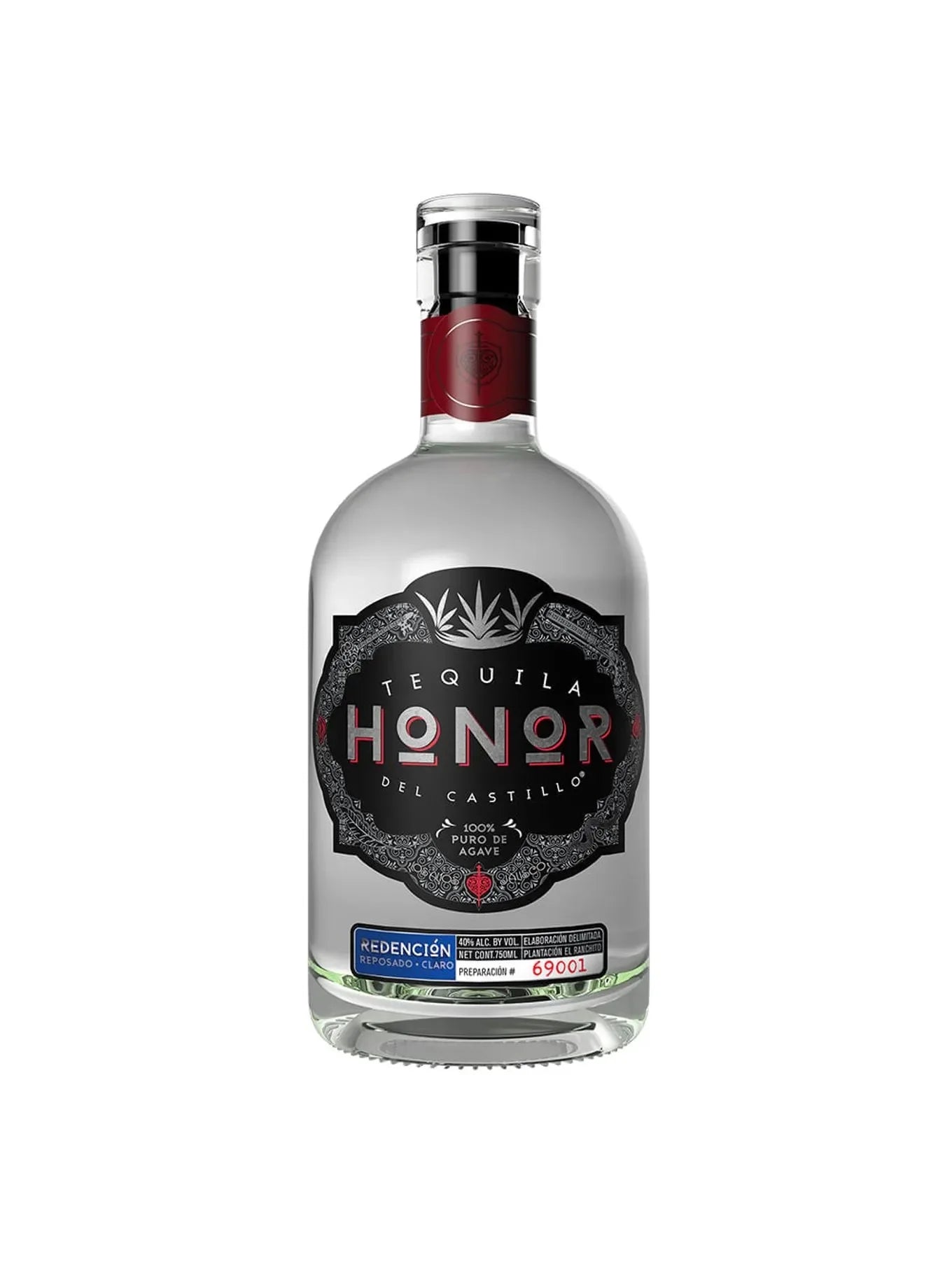 Teq. Honor Del Castillo Rep Claro 100% Redencion - 750 Ml