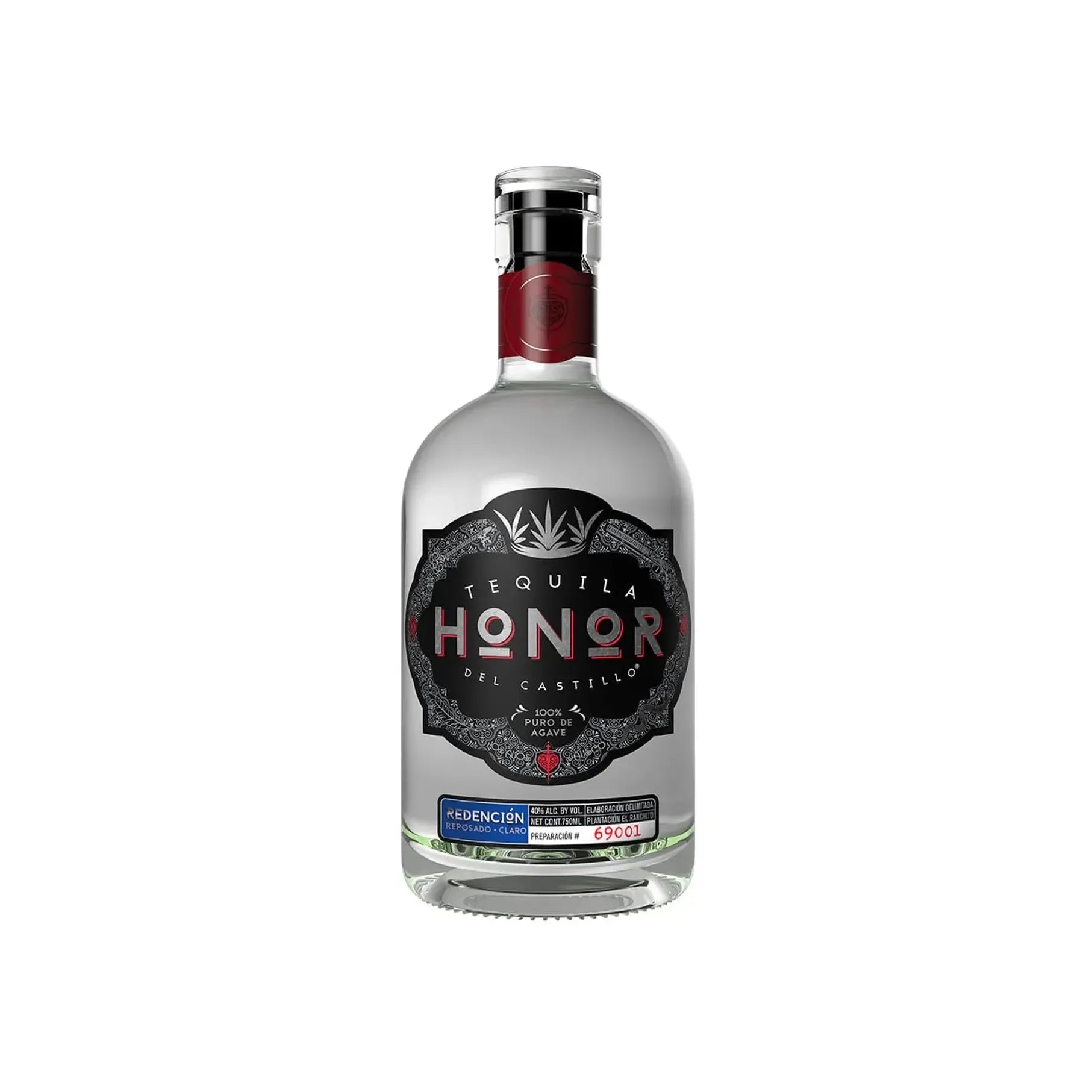 Teq. Honor Del Castillo Rep Claro 100% Redencion - 750 Ml