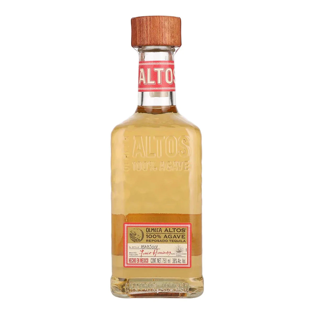 Teq. Olmeca Altos Rep 100% - 750 Ml