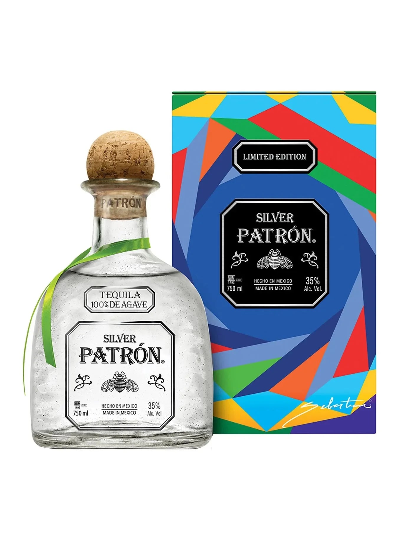 Teq. Patron Silver 100% Edic Mexican Heritage - 750 Ml