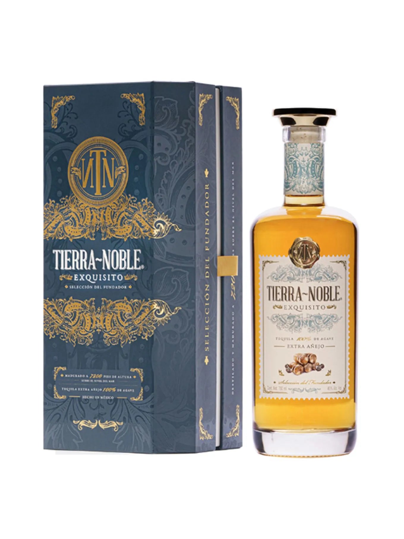Teq. Tierra Noble Exquisito Extra Añejo 100% - 750 Ml