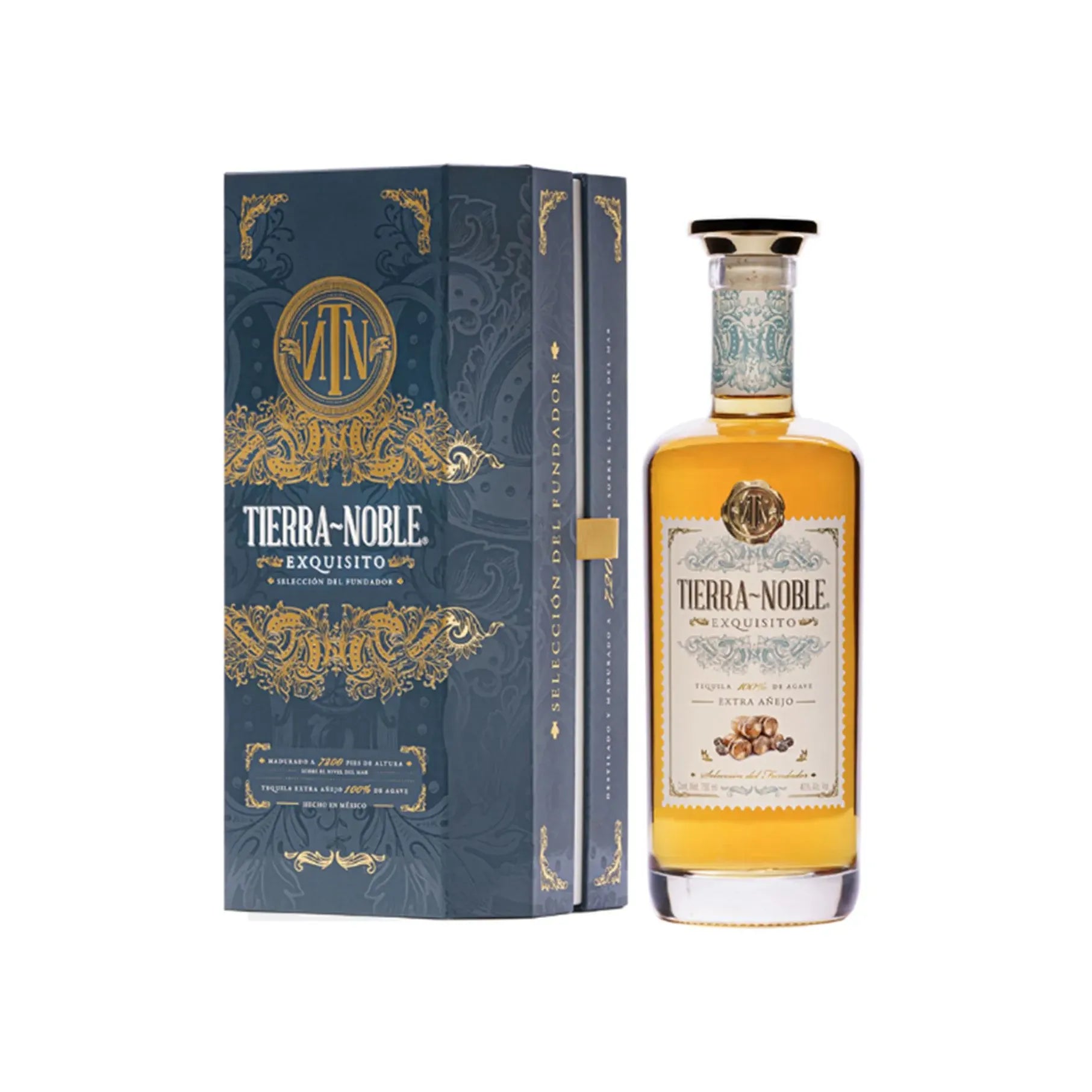 Tequila Tierra Noble Exquisito Extra Añejo - 750 Ml