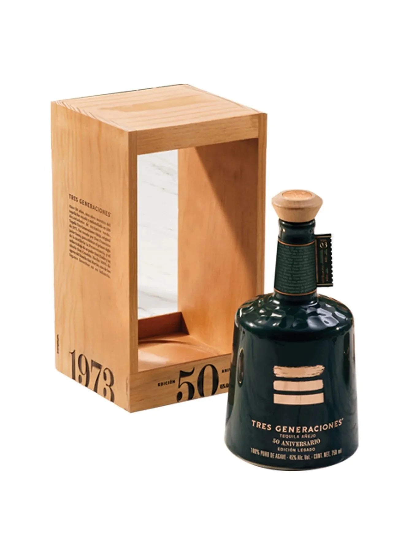 Teq. Tres Generaciones Añejo 100% 50th Anniversary - 750 Ml