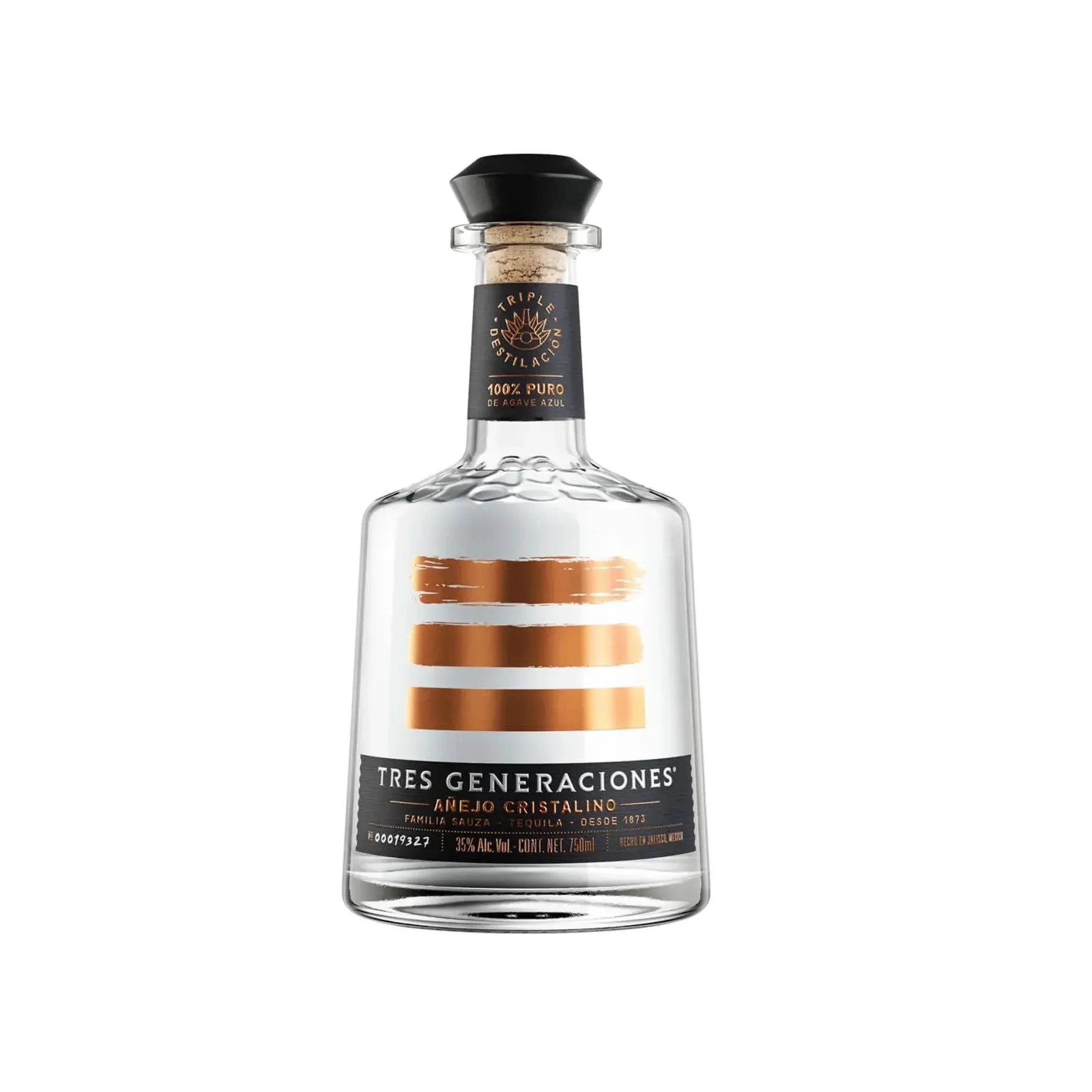 Teq. Tres Generaciones Añejo Cristalino 100% - 700 Ml