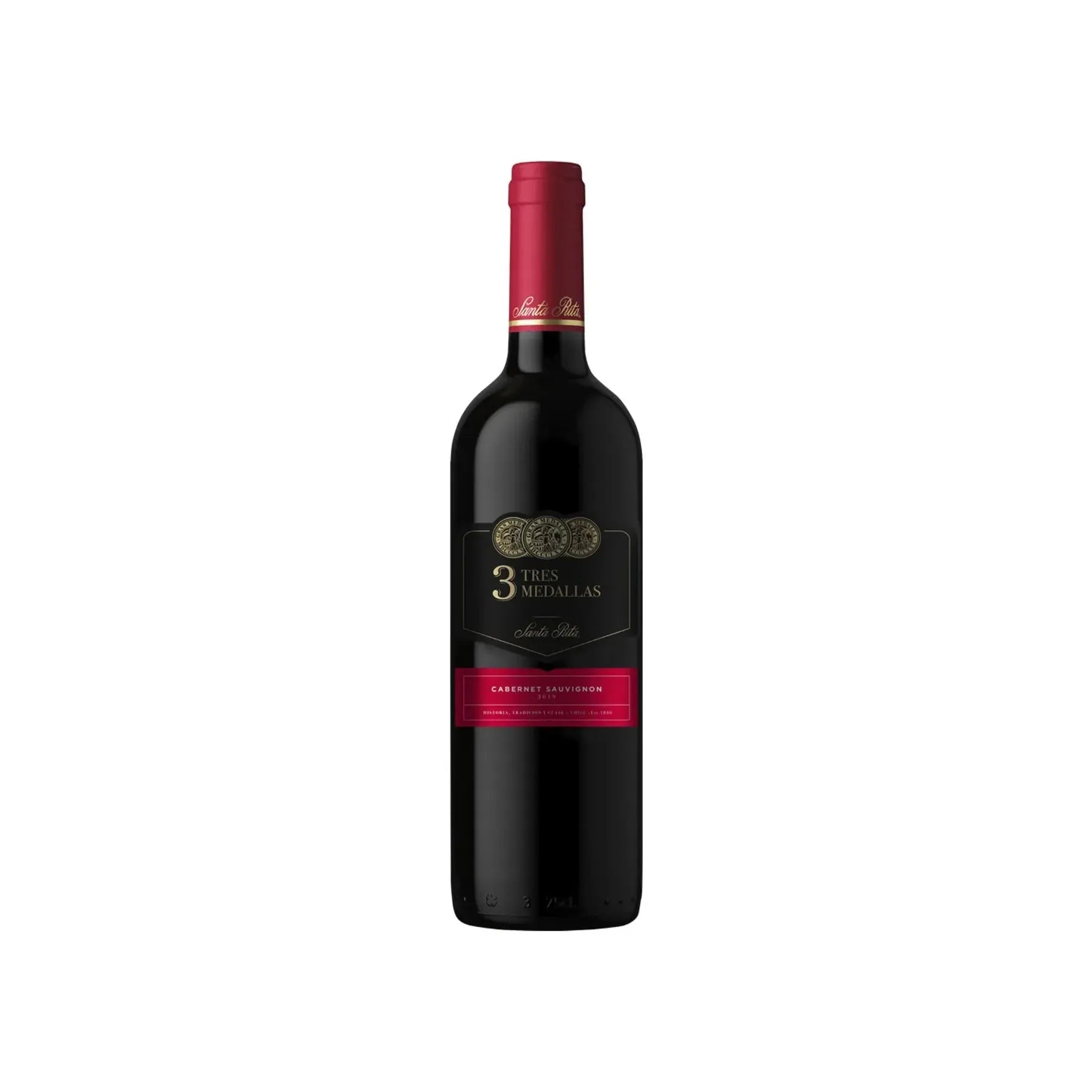 Vino Tinto 3 Tres Medallas Cabernet - 750 Ml