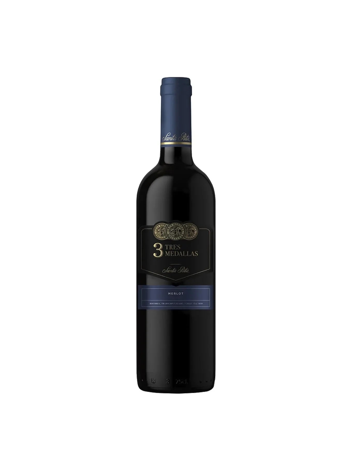 V.T. 3 Tres Medallas Merlot - 750 Ml