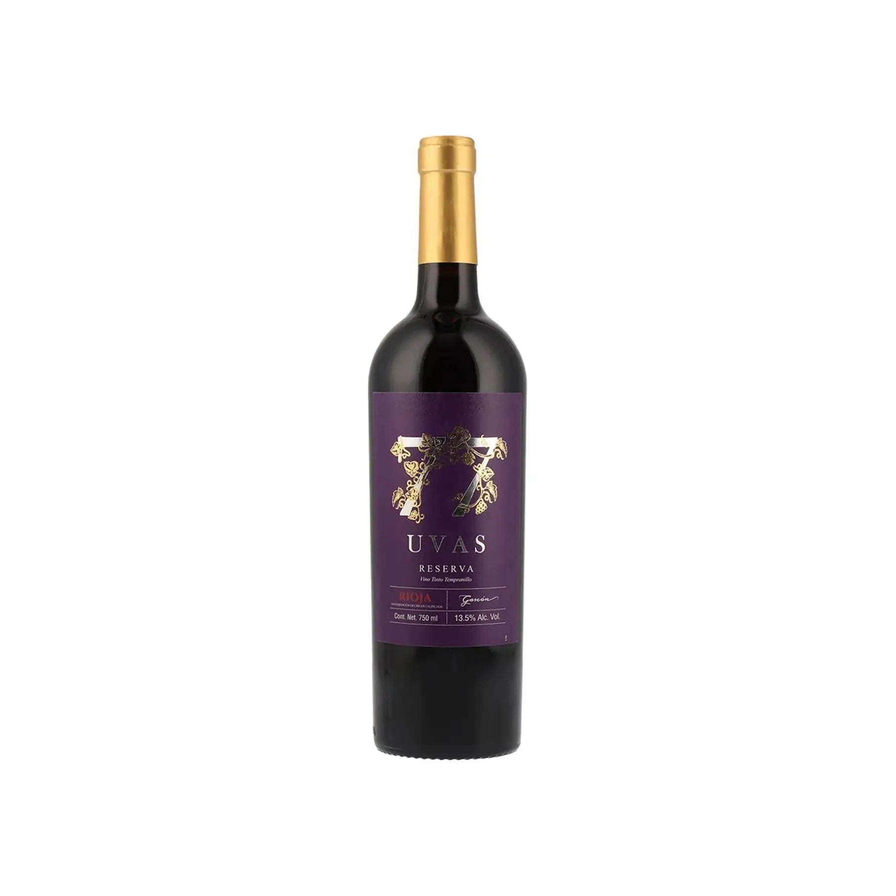 V.T. 77 Uvas Tempranillo Reserva (13.5º) - 750 Ml