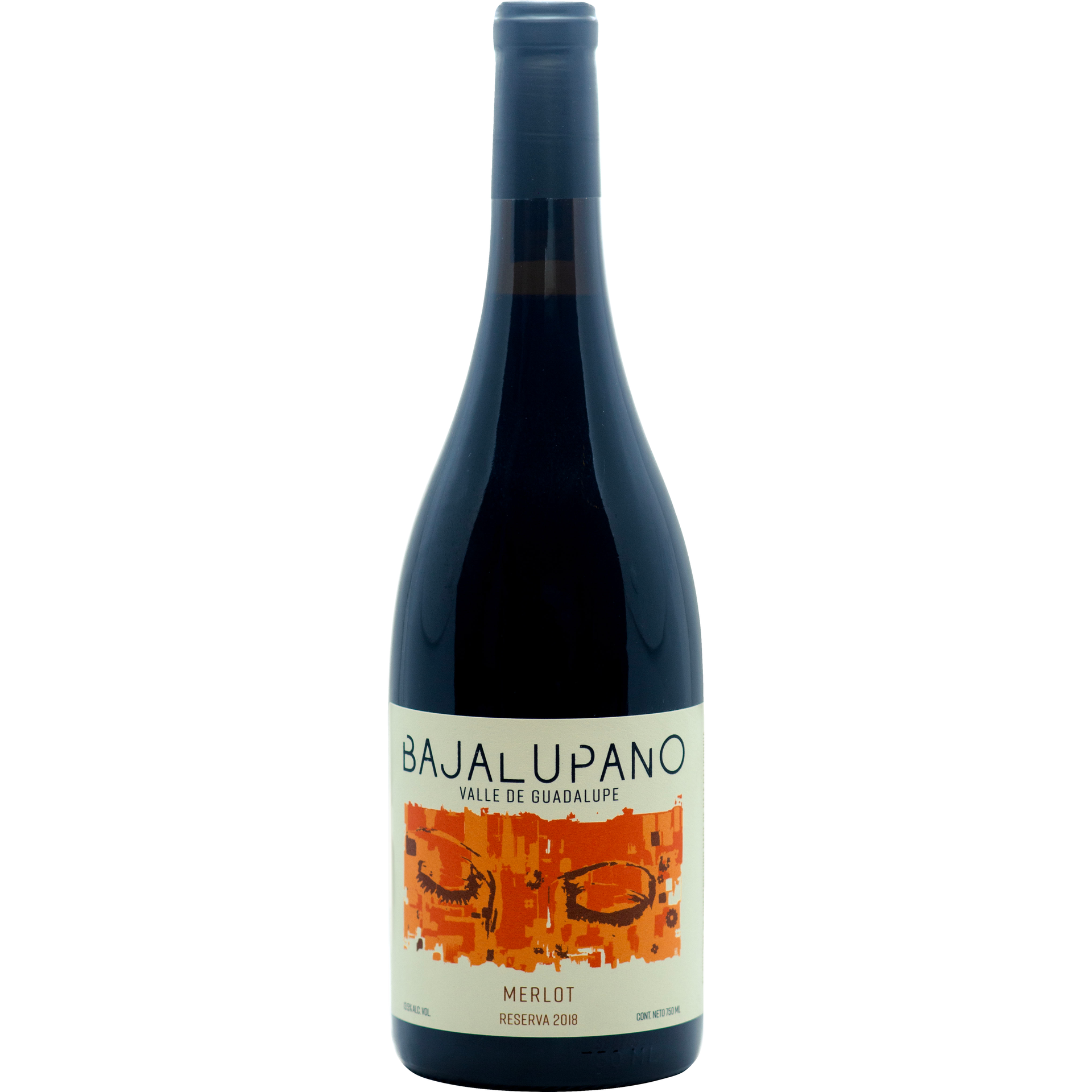 Vino Tinto Bajalupano Merlot 2019 - 750 Ml