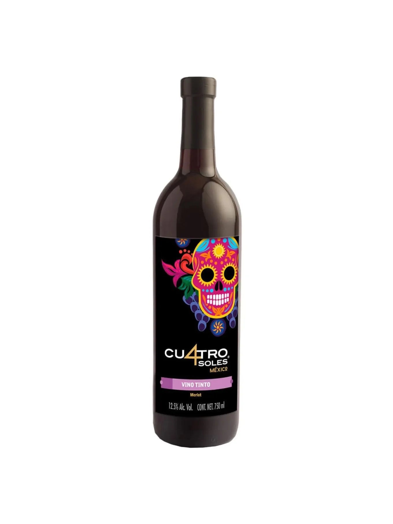 V.T. Cu4Tro Soles Merlot - 750 Ml