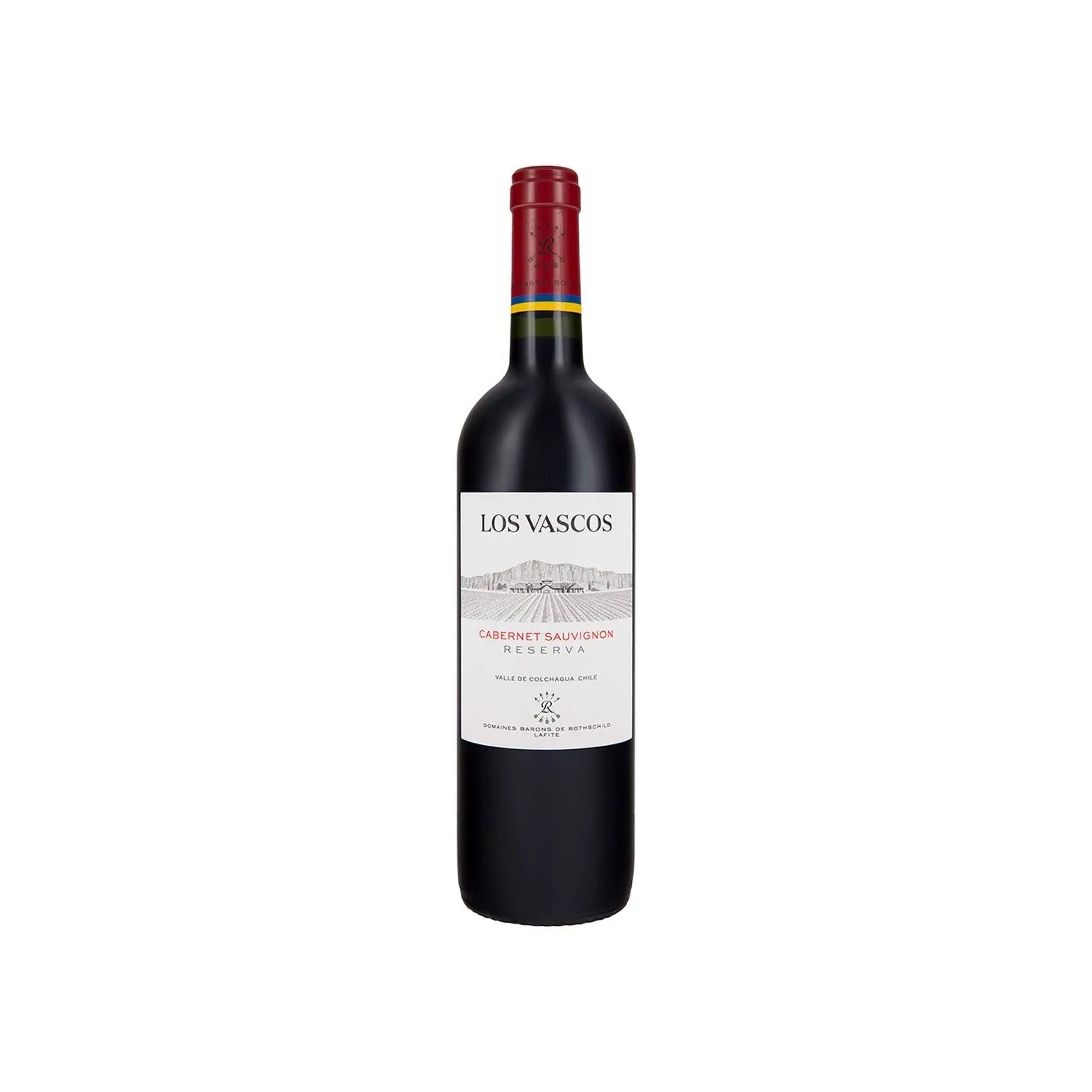 Vino Tinto Los Vascos Cabernet Reserva - 750 Ml