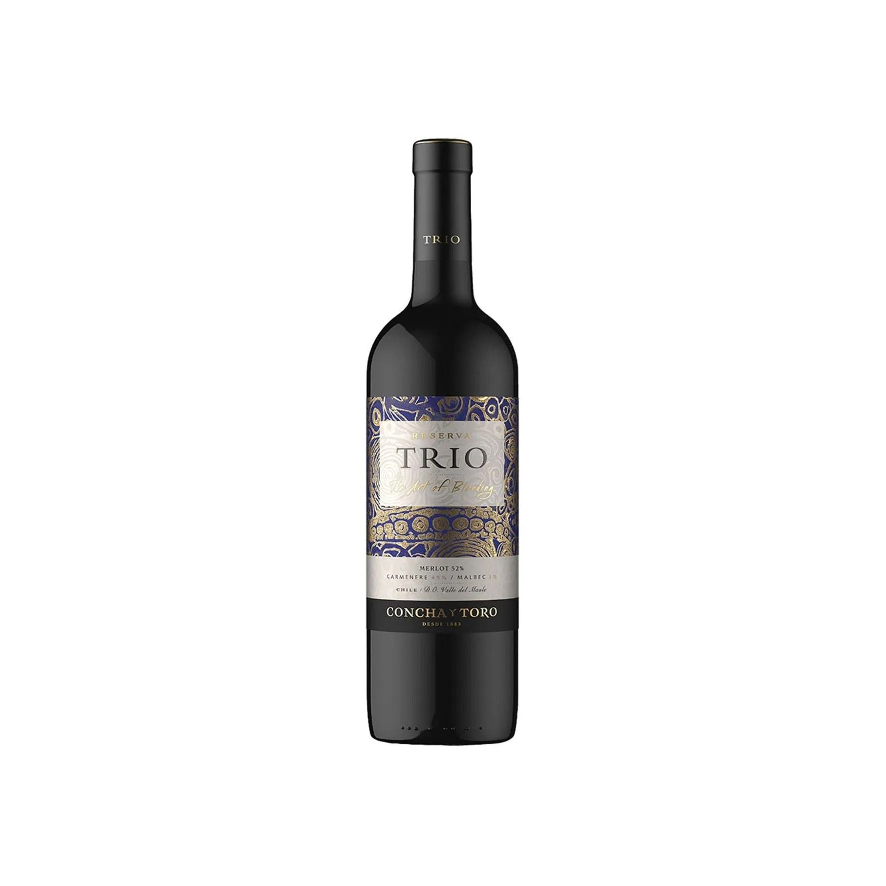 V.T. Trio Merlot Carmenere Malbec Rva - 750 Ml