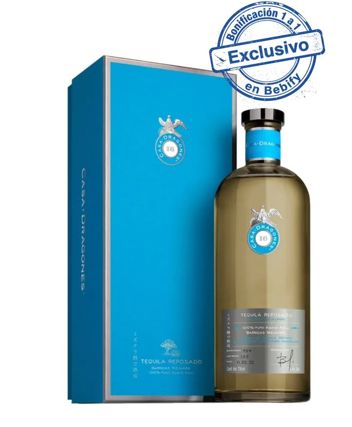 Tequila Casa Dragones Reposado - 750 Ml
