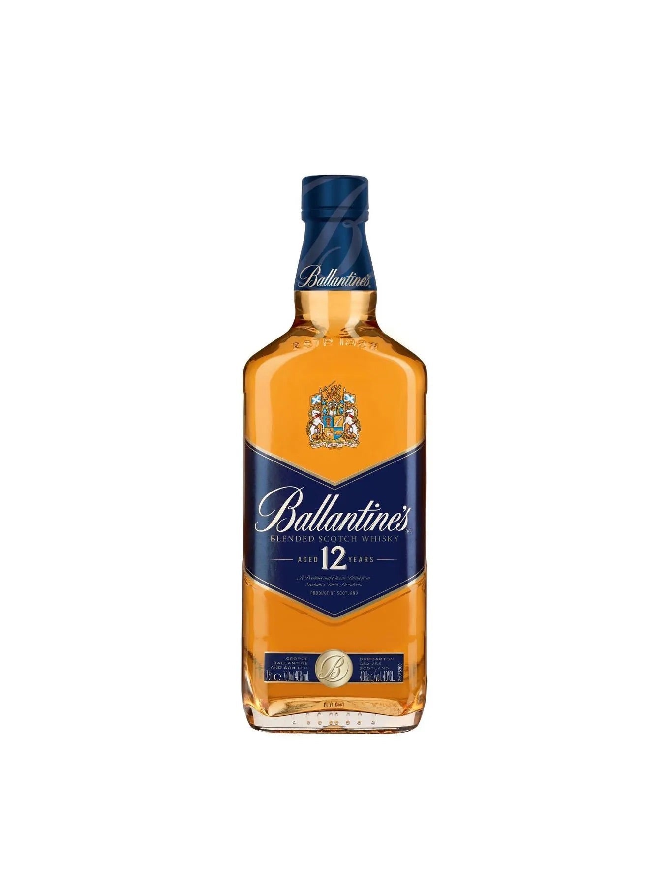 Wky. Ballantines 12 Años - 750 Ml