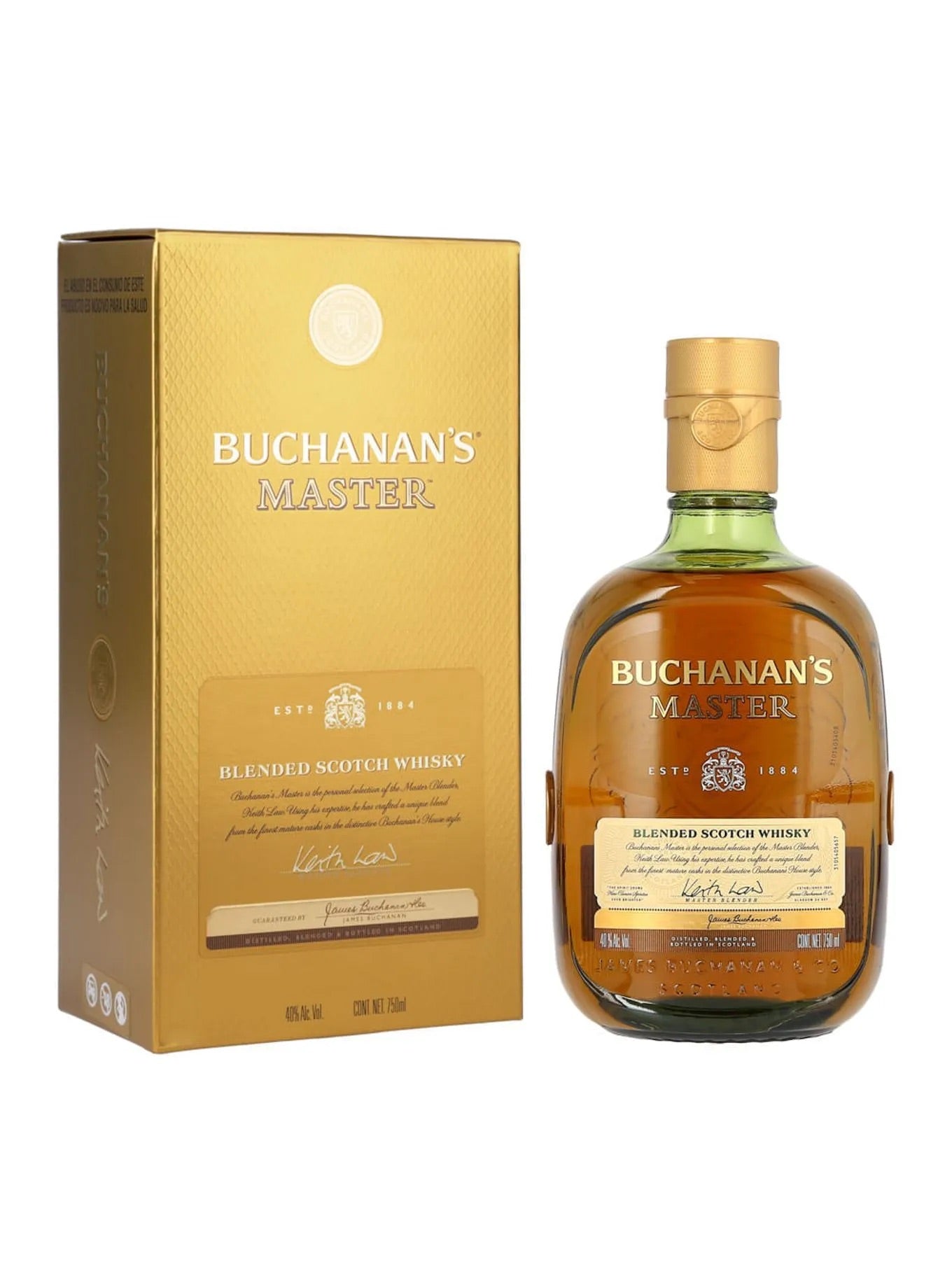 Wky. Buchanans Master - 750 Ml