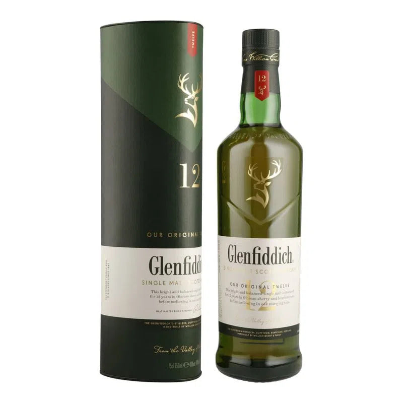 Wky. Glenfiddich 12 Años - 750 Ml